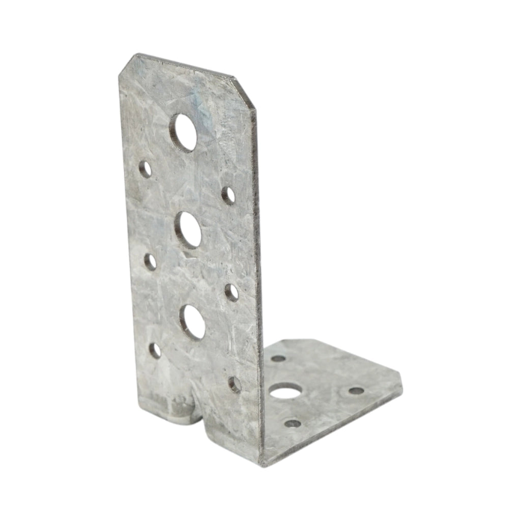 Biella rinforzata 120x75x55mm, spessore 2,5mm, acciaio zincato