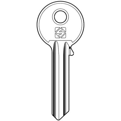 CHIAVE PIATTA UNIVERSALE UL055 SILCA - OTTONE NICHELATO- 20 pezzi