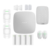 AJAX Kit 14 Pezzi Hub 2 Plus Motion Door protect Spacecontrol Pass Tag Keypad