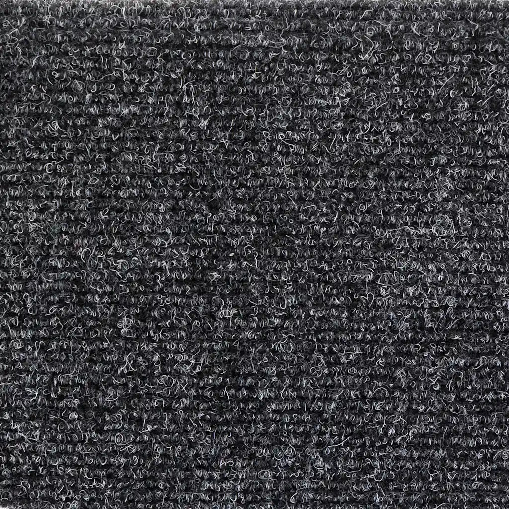 Tappetini per scale autoadesivi 10 pz | Gradini per Scale 56x17x3 cm Grigio scuro semicircolari