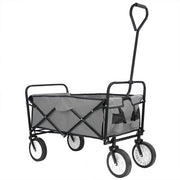Carrello per spese - Carrello di negozio - Carrello di negozio portatile - Carrello per carichi pesanti - Carrello per carichi pesanti pieghevole - Carrello per carichi pesanti - 70KG - 64x50x92 - Nero