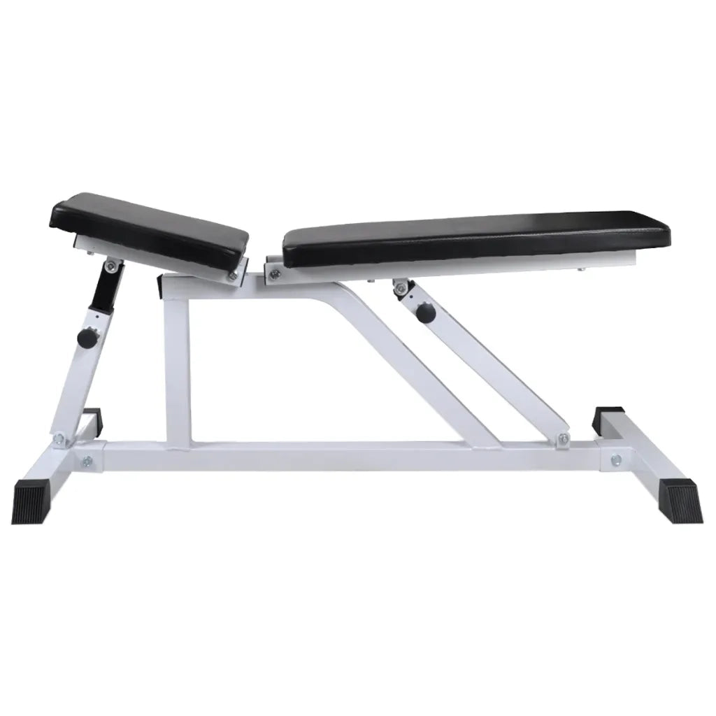 Panca da Palestra con Bilanciere e Set di Manubri 60,5 kg cod mxl 40520