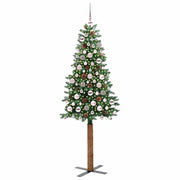 Albero di Natale | Decorazioni natalizie snodato con 300 LED con supporto Verde 180 cm