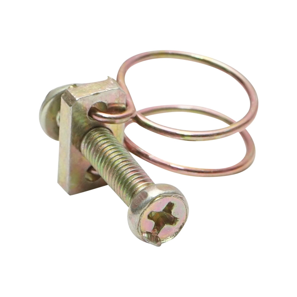 Fascetta stringicavo 13-16mm con vite M5x30mm per tubo flessibile Breckner Germany