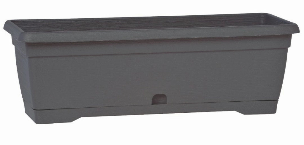 Balconetta Vaso Spazzolato Cm 40 Antracite Set 5 Pezzi - Arca