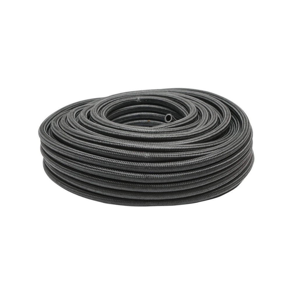 Tubo per combustibile 8x12 con protezione in cotone, bobina da 30 m