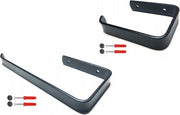 Set di supporto per carta da cucina 28 cm e di carta igienica 145 cm con trapano - design LOFT - acciaio inox - compreso set di viti - supporto per carta da cucina e di carta igienica