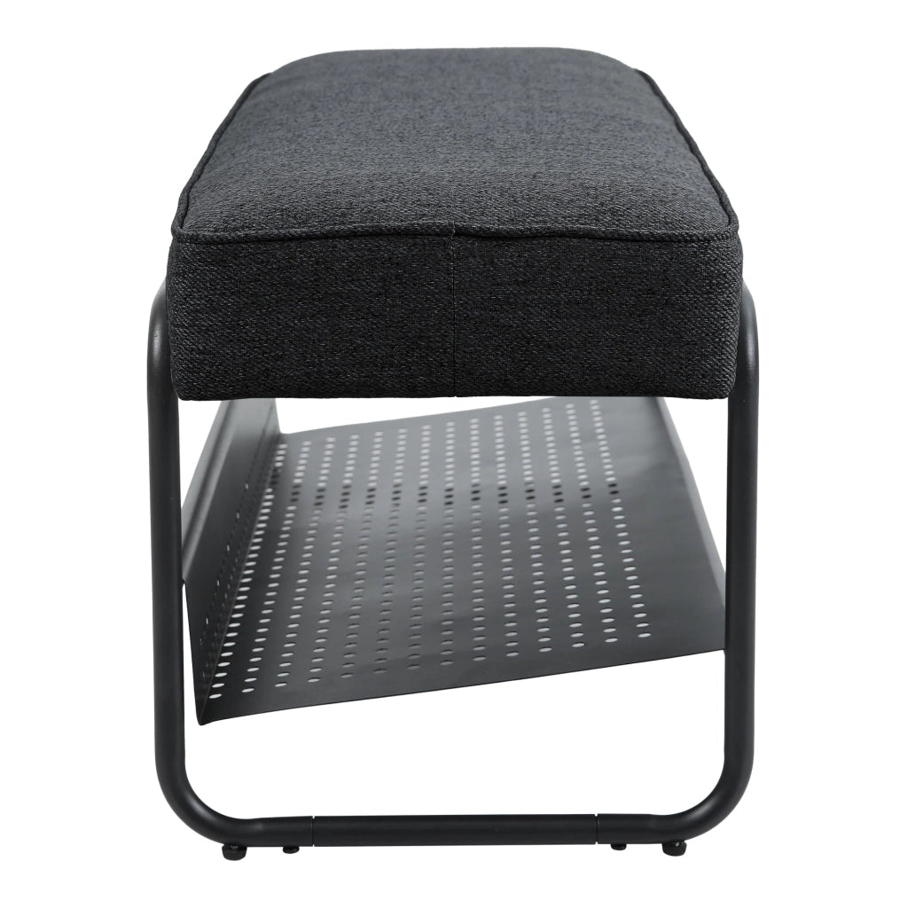 Panca portascarpe 90 x 37 x 42 cm nera 03_0008978