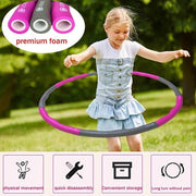 Girone Fitness per Perdere Peso Rosa-Grigio 12kg Design Golf 12 anni+ Con Schiuma Guida Elettronica