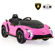 Auto per bambini 1145 x 64 x 455 cm trazione integrale telecomando con luci a LED PP rosa 20_0014639