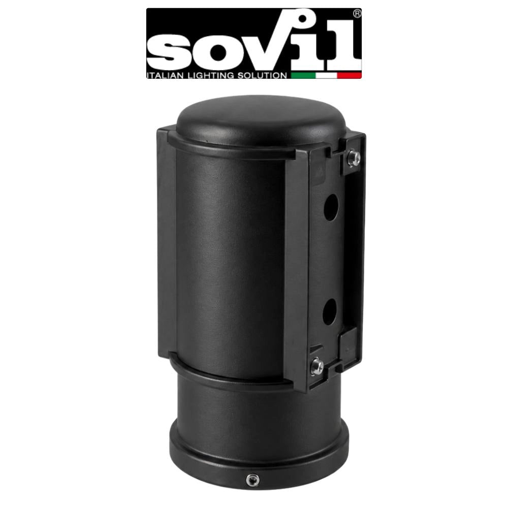 Adattatore testa-palo 60mm per lampade in grafite