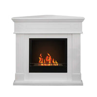 Ford - Camino a bioetanolo angolare da terra 110x63xH102 cm, colore bianco