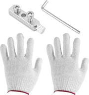 Estrattore di acquedotto Premium con chiave e guanti | Set di estrazione Easy Out | Set di estrazione a vite di tubo | Kit DIY per uomini