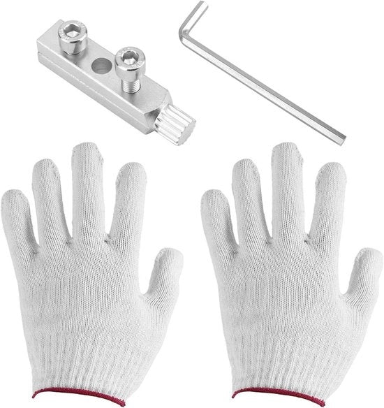 Estrattore di acquedotto Premium con chiave e guanti | Set di estrazione Easy Out | Set di estrazione a vite di tubo | Kit DIY per uomini