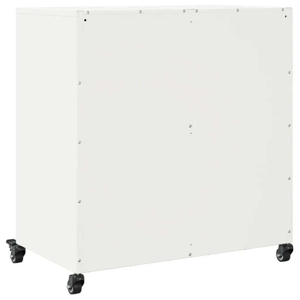 Credenza | Madia | Buffet da pranzo | Armadio da pranzo Bianca 68x39x72 cm in Acciaio