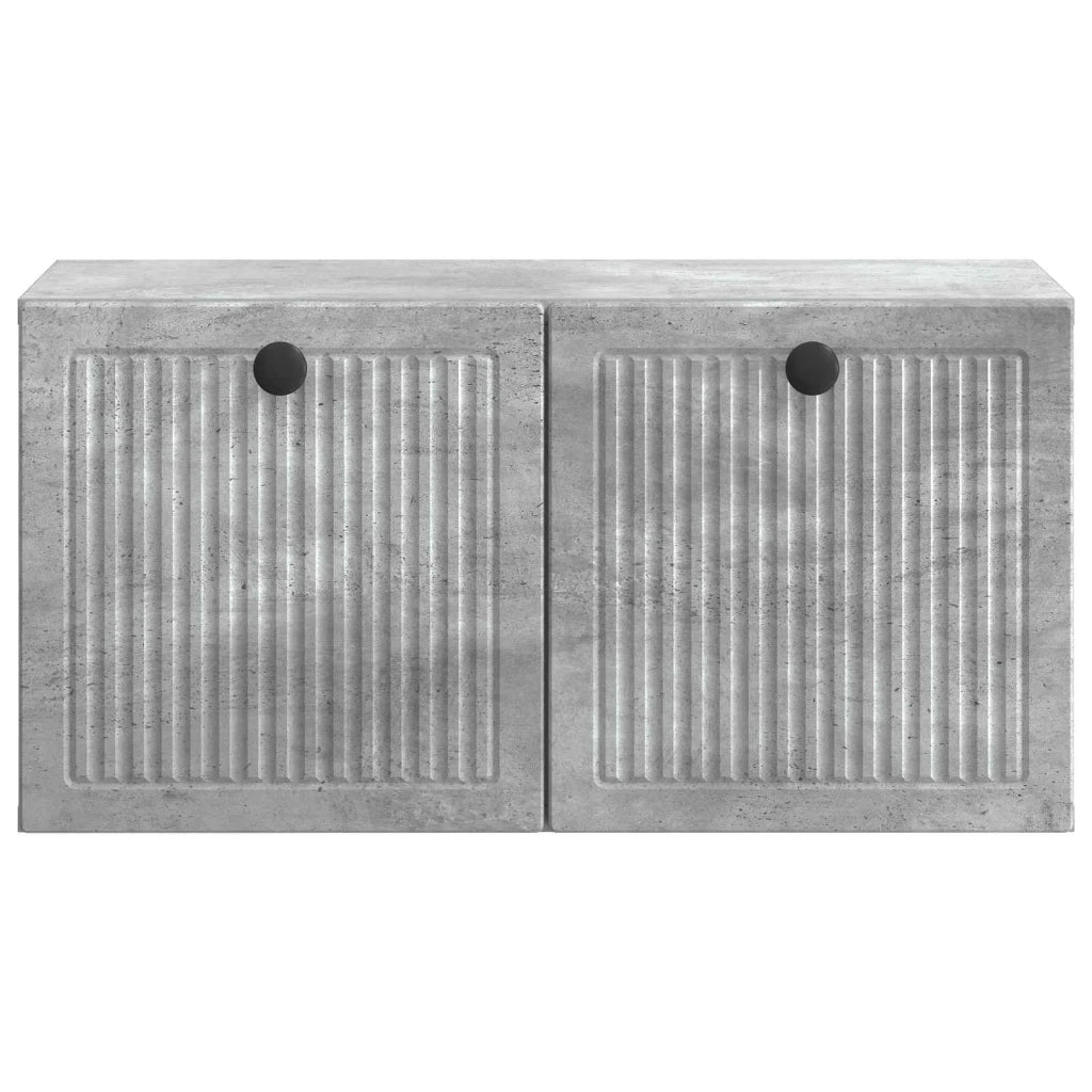 Mobile Porta TV da Muro Grigio Cemento 59,5 x 31 x 30 cm