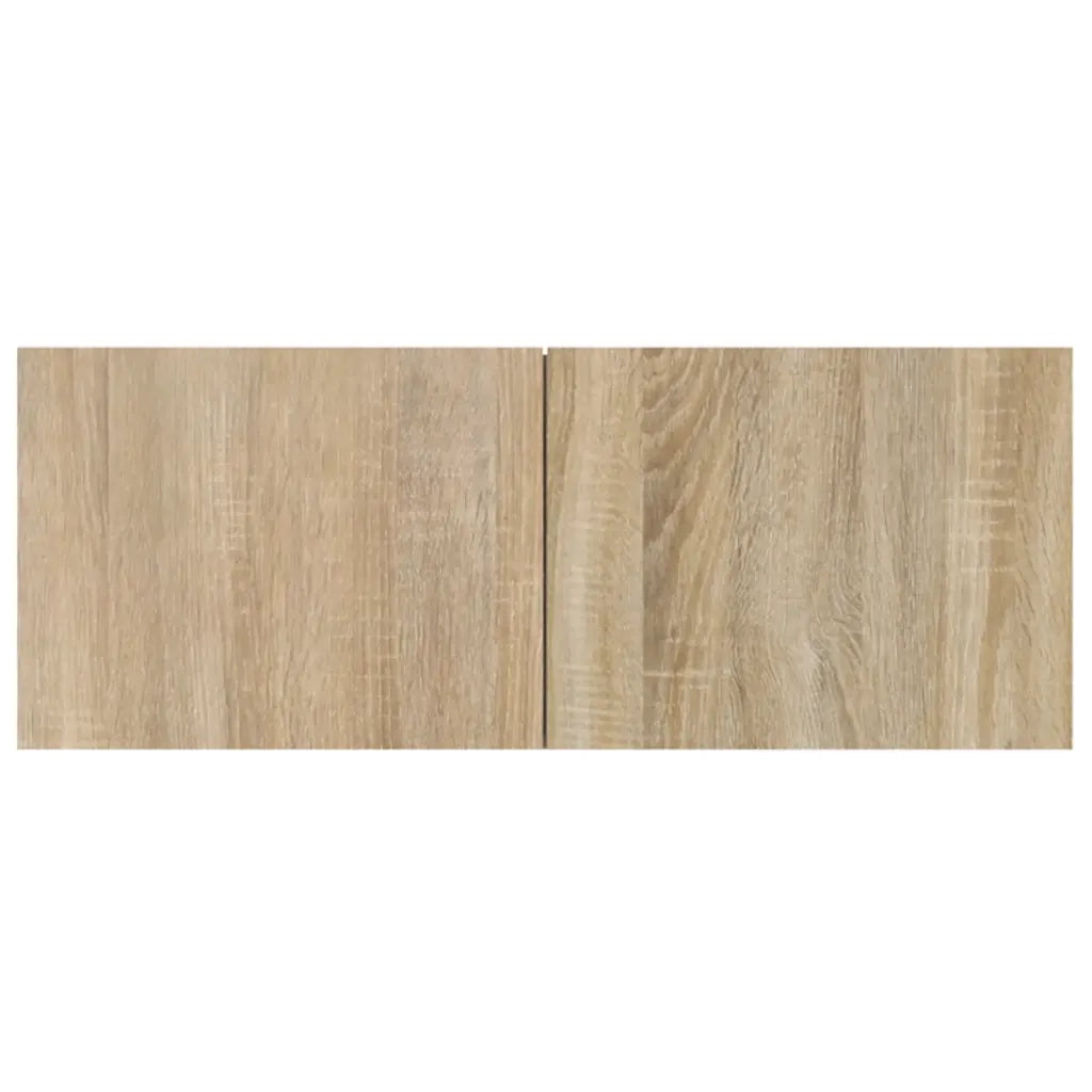 Set Mobili Porta TV 8pz Rovere Sonoma in Legno Multistrato cod mxl 20101