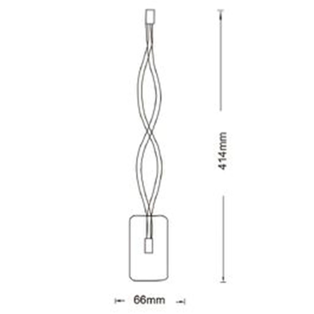 Trade Shop - Applique A Led Lampada Da Parete 9 Watt Ip20 720lm Cct Switch 6500k-4000k-3000k E16-3c -