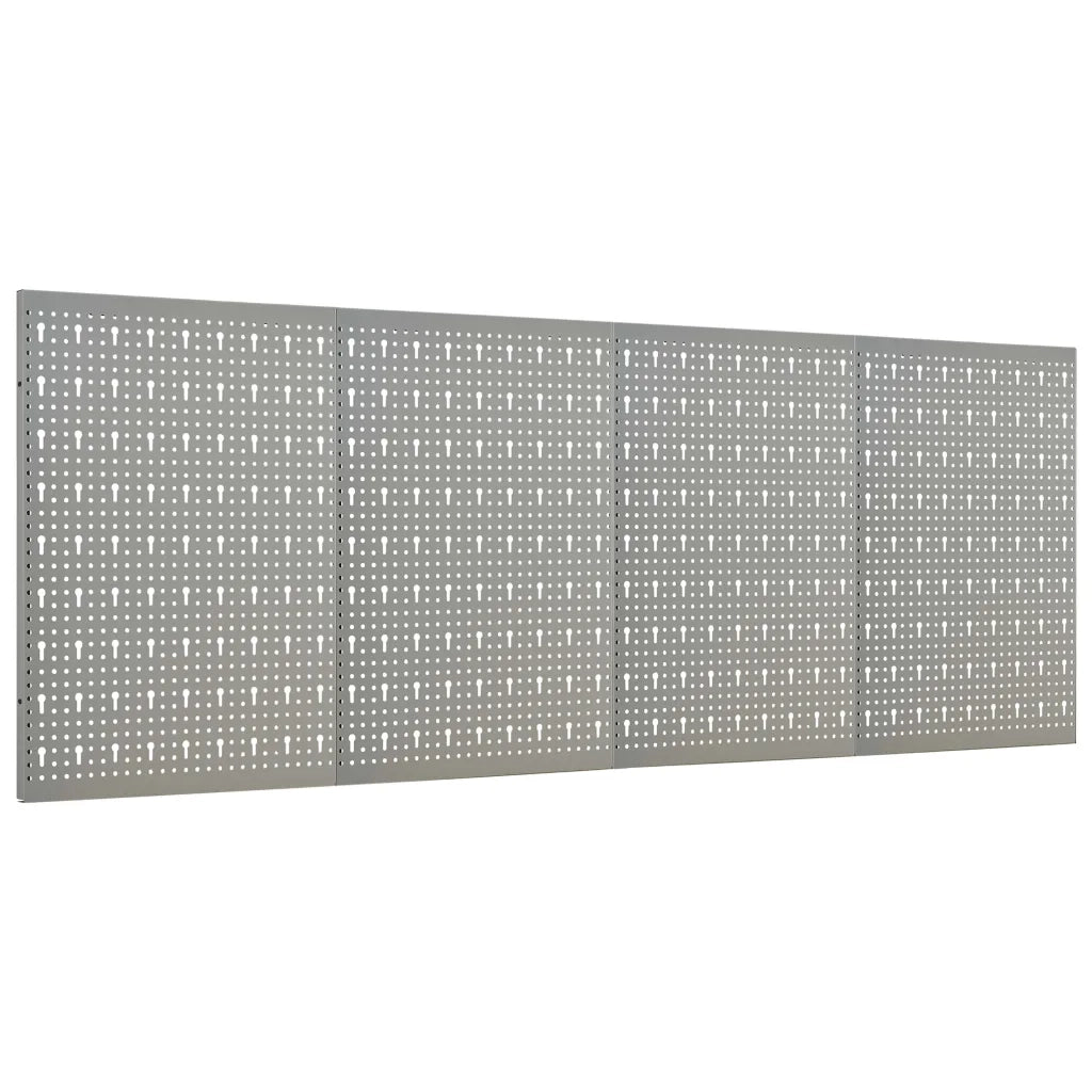 Pannelli per Utensili a Parete 4 pz 40x58 cm in Acciaiocod mxl 130242