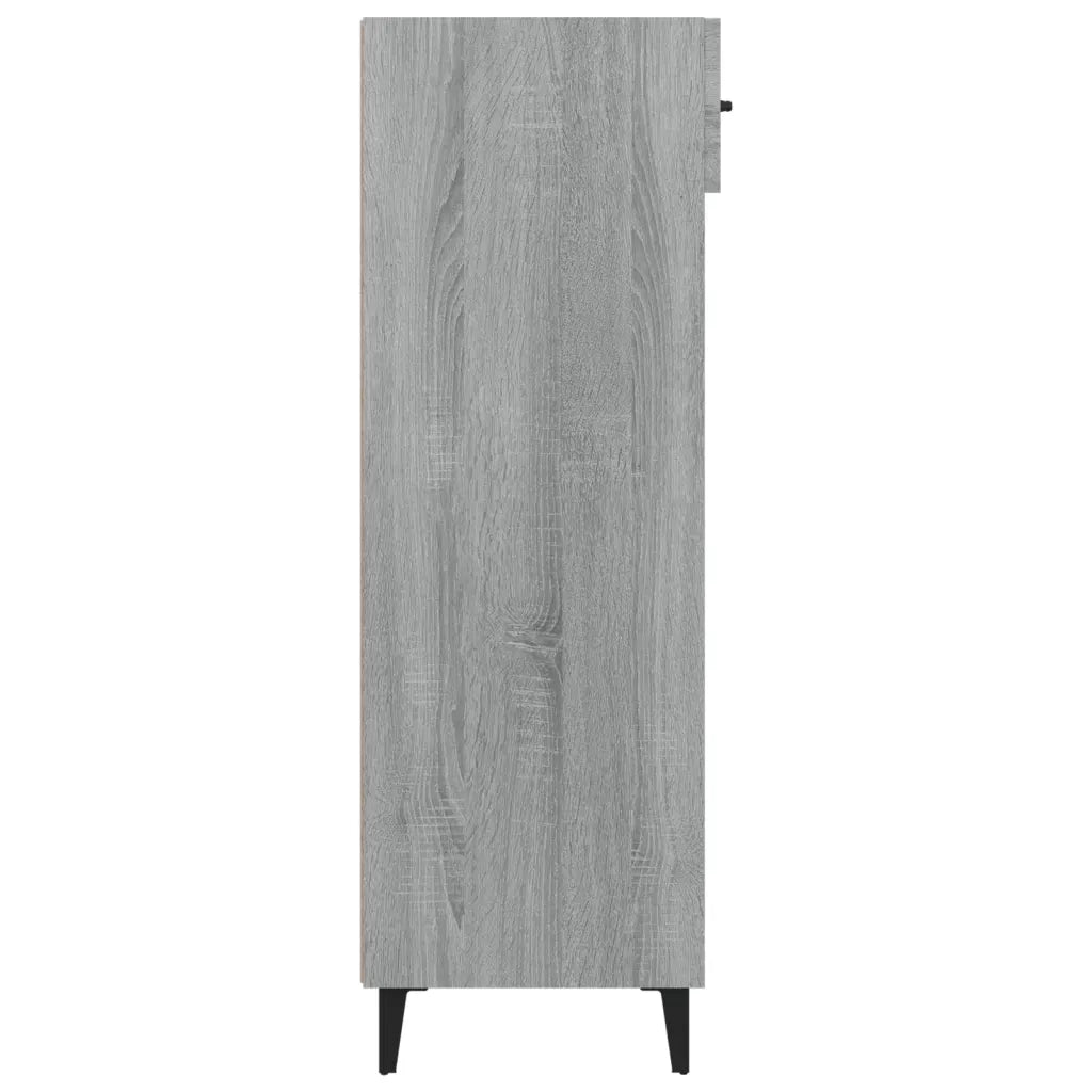 Scarpiera | Mobile per scarpe Grigio Sonoma 60x35x105 cm in Legno Multistrato