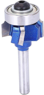 Frese a Beccuccio Rotondo per Legno 8 mm - Carburo Cementato - 4 Denti - Frese per Legno - Taglia Beccucci - Lunghezza Adattabile - Frese a Beccuccio Rotondo