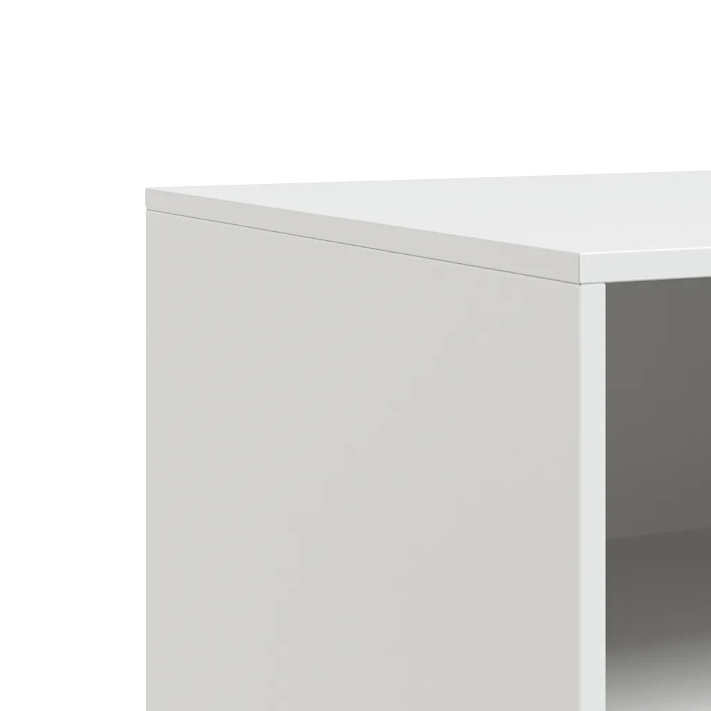 Mobili TV 2 pz Bianchi 67x39x44 cm in Acciaio 841750