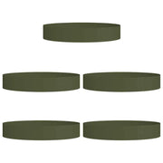 Anello per vaso 5 pz Verde oliva 120 x 120 x 20 cm CFW5576334