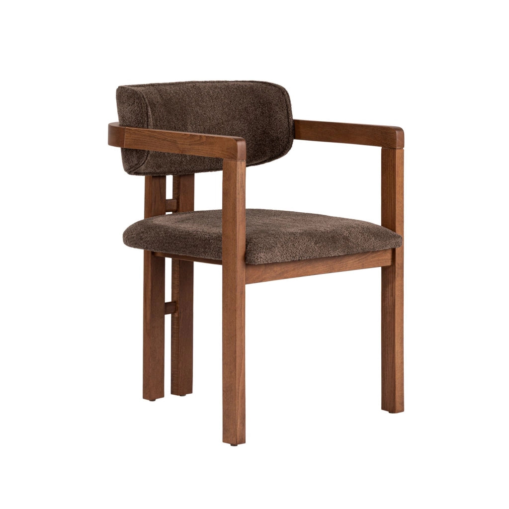 Noharoha, set Tavolo e Sedie 6 Posti, Beige Marmo