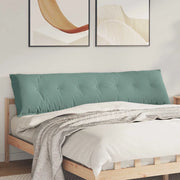 Cuscino per Schiena Verde Mare 200 x 50 cm Tessuto in Cords 42014986