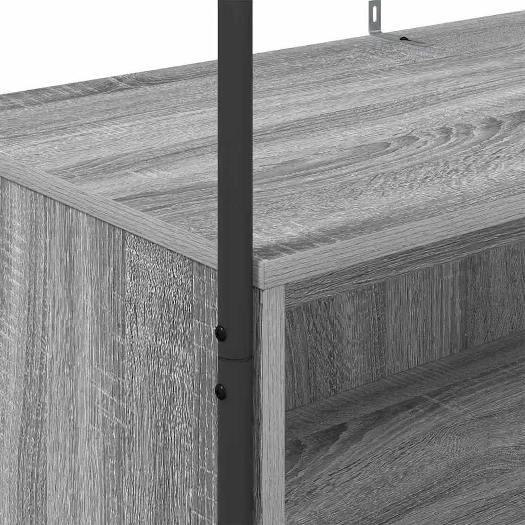 Stendibiancheria Grigio 100 x 44 x 160 cm Legno multistrato 868454