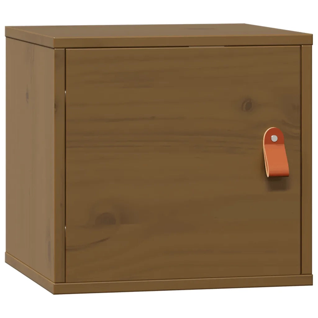 Pensile Marrone Miele 31,5x30x30 cm in Legno Massello di Pino cod mxl 33014