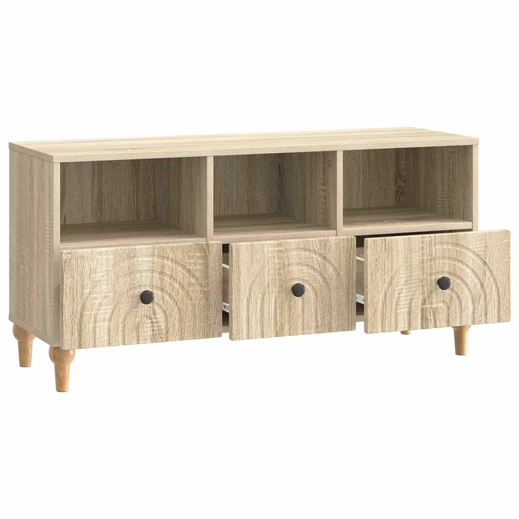 Mobile TV 102 x 34,5 x 50 cm Rovere Sonoma Legno ingegnerizzato 894217