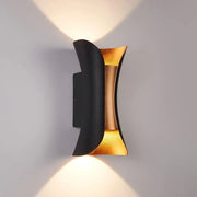 Lampada Esterna LED Moderna 10W - 3000K Bianco Caldo - IP65 Impermeabile - Fornitura di Luce per Pareti Esterne - per Giardini, Portali, Giardini, Percorso