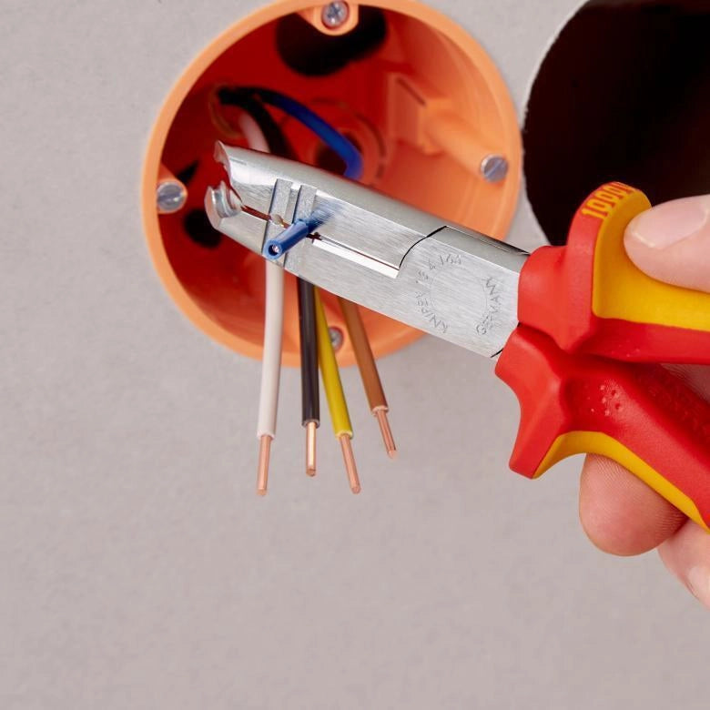Knipex 13 46 165 pinza spellacavi Rosso, Giallo