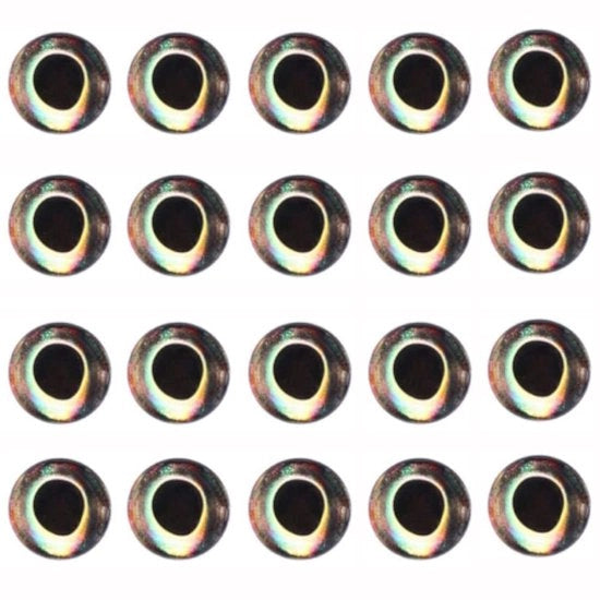 Kit di attiranti per pesci 4D Design - Set di esche artificiali realistici - Set di fili per pesca - 20 pezzi - Resina epoxy 3mm