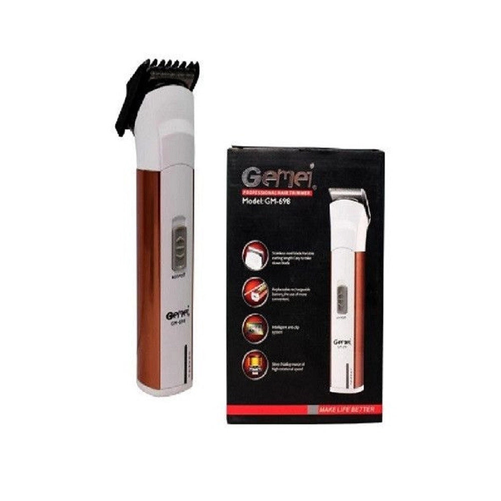 Trade Shop - Tagliacapelli Tagliabarba Professionale Elettrico A Batteria Ricaricabile Gm-698 -