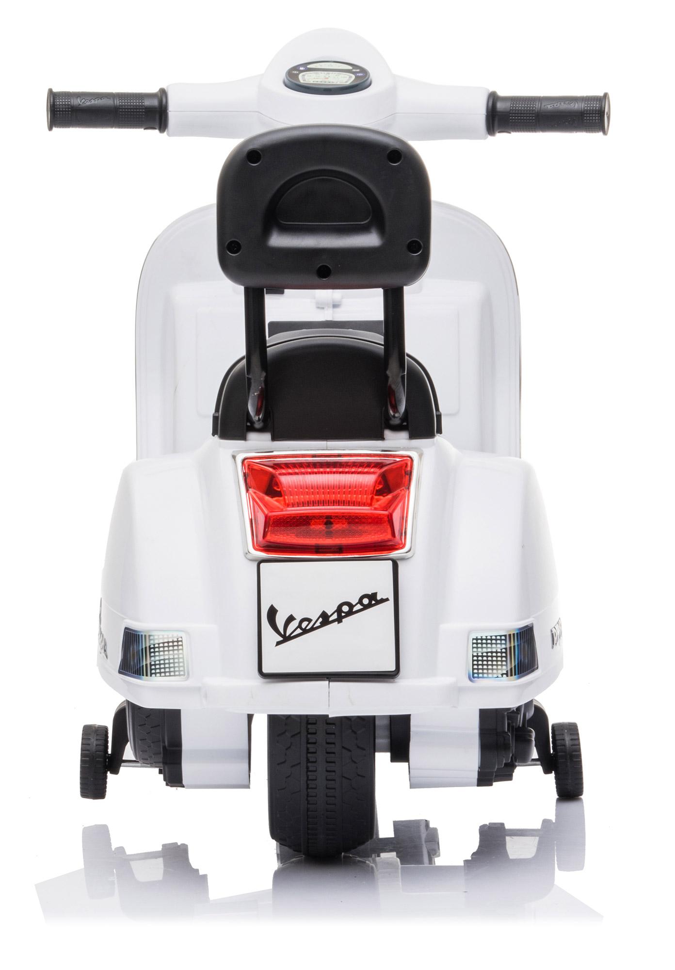 Piaggio Mini Vespa PX150 Elettrica 6V per Bambini Bianca