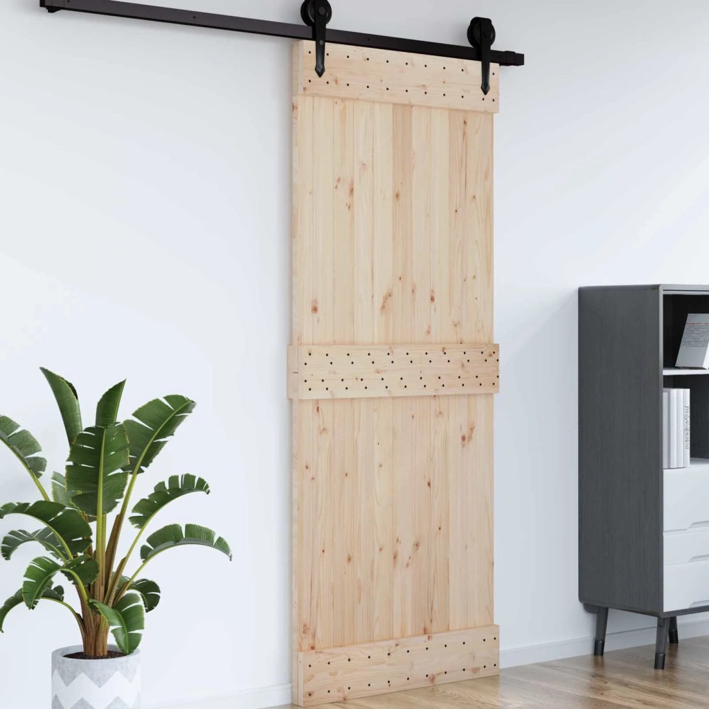Porta NARVIK Naturale 80 x 210 cm Legno di pino solido