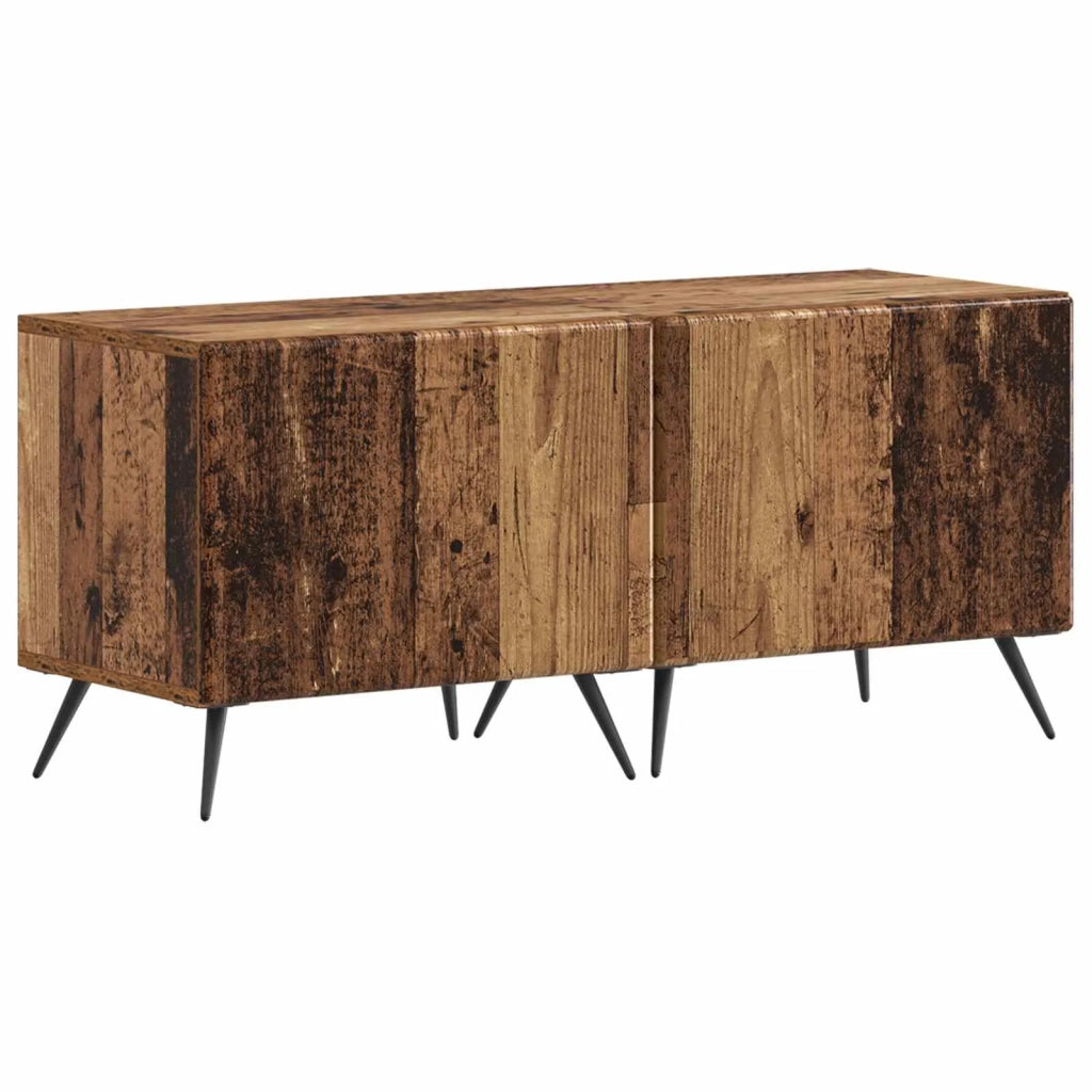 Mobile TV LED a 5 pezzi Legno antico Legno ingegnerizzato 3416931