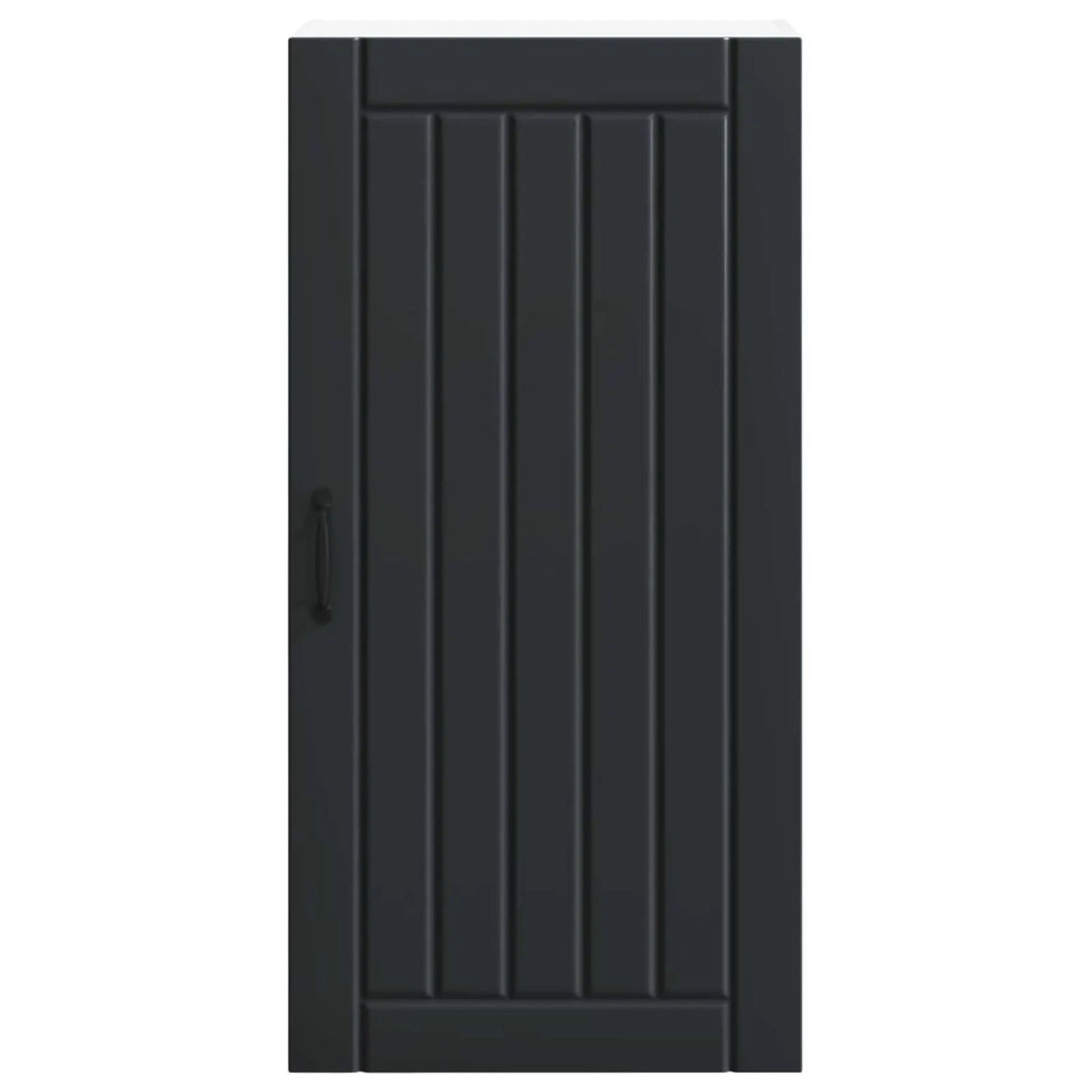 Armadietto a muro LUCCA Nero 50 x 31 x 100 cm