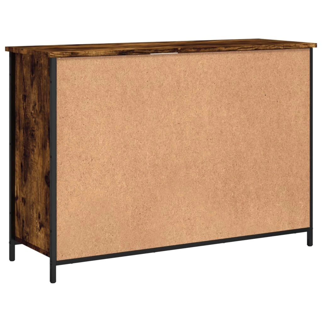 Buffet credenza cassettiera armadio mobile contenitore organizer per cucina soggiorno salotto 100 x 35 x 70 cm legno ingegnerizzato marrone 02_0030829
