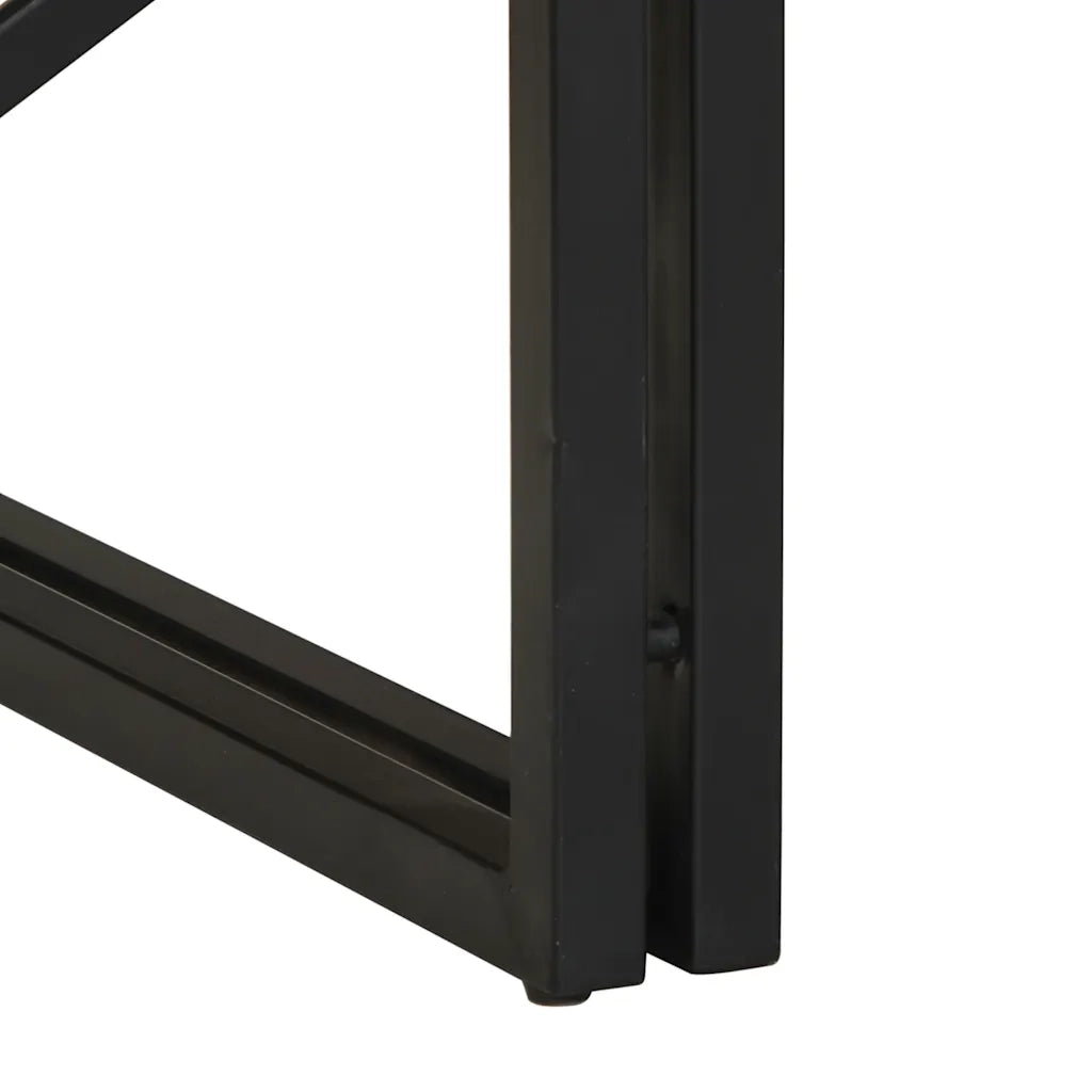 Tavolino Salotto Multicolore 100x100x35 cm Legno Recupero