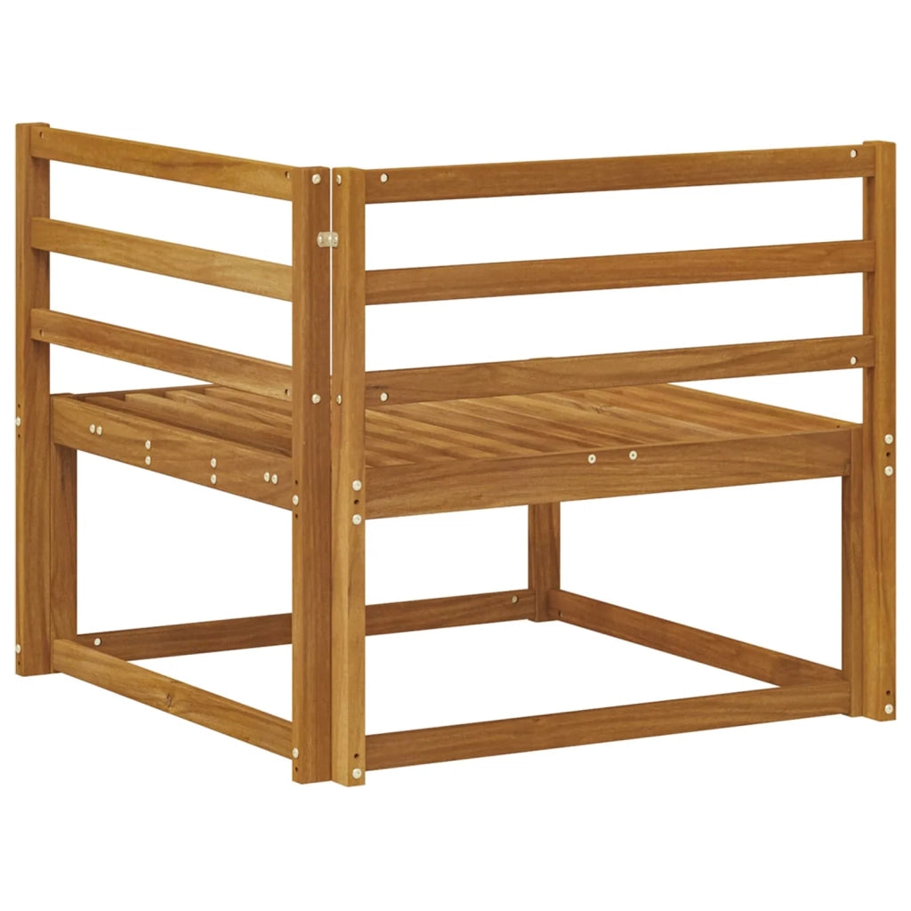 Divano Angolare da Esterno Naturale 83 x 83 x 73 cm