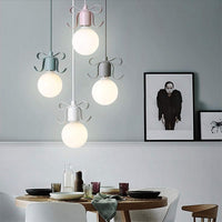 Lampada Da Soffitto Pensile Singola Narni Bianco