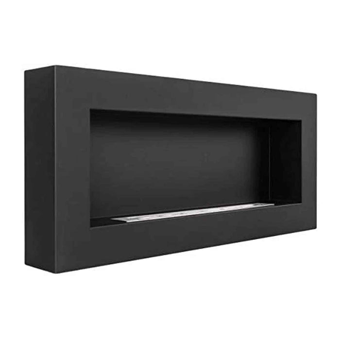 Siena - Camino a bioetanolo da parete 90x12xH40 cm