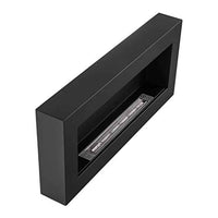 Siena - Camino a bioetanolo da parete 90x12xH40 cm