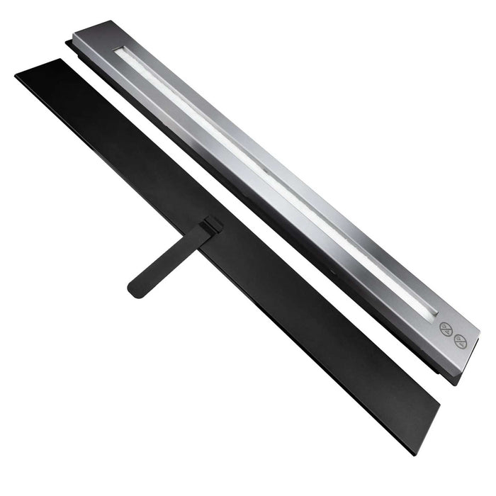 Bruciatore a bioetanolo per camino 1,7 L in acciaio inox 90x11xH5,3 cm