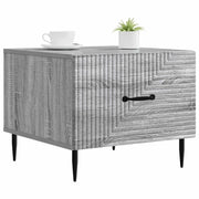 Tavolino da salotto | Tavolino da caff¨¨ | Tavolino da Soggiorno con cassetto Grigio Sonoma 49 x 50 x 40 cm