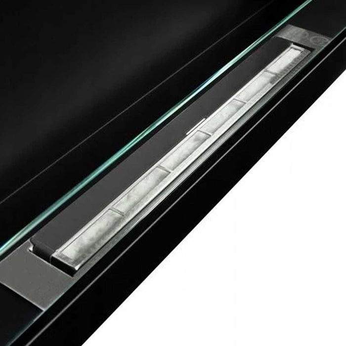 Lana in fibra di ceramica per ricambio bruciatore camino a bioetanolo 30x20xH2,5 cm