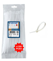 Fascette bianche in nylon 2,5x200 100pz